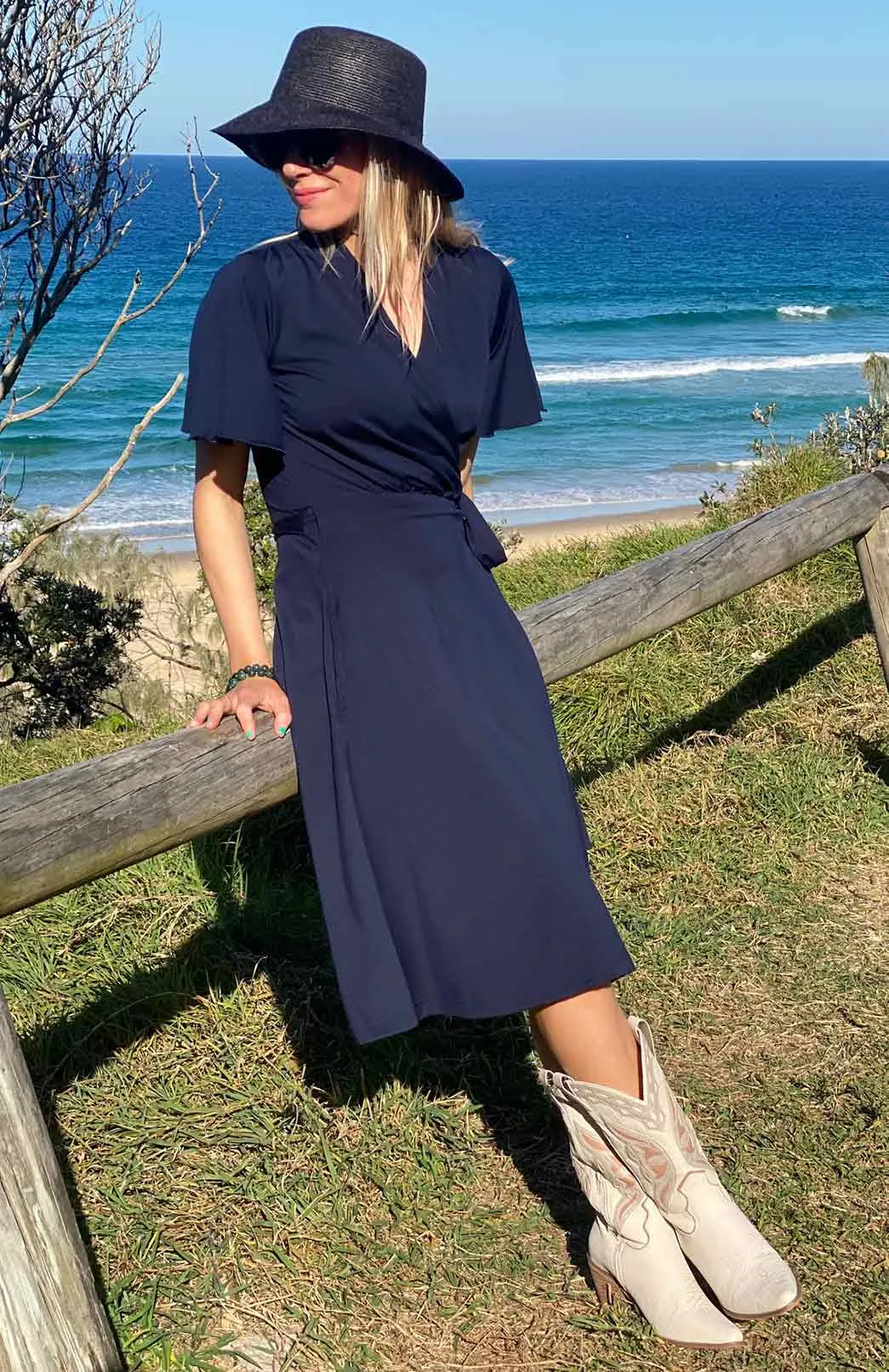 Cara Wrap Dress