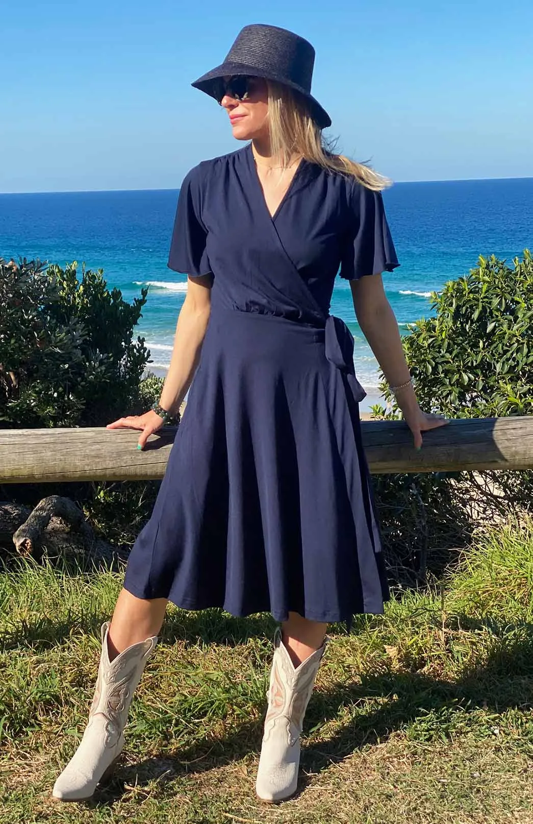 Cara Wrap Dress