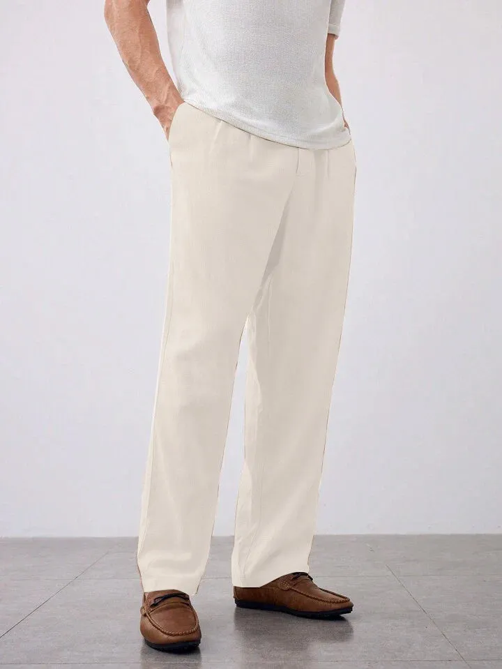 Casual Korean Linen Pants