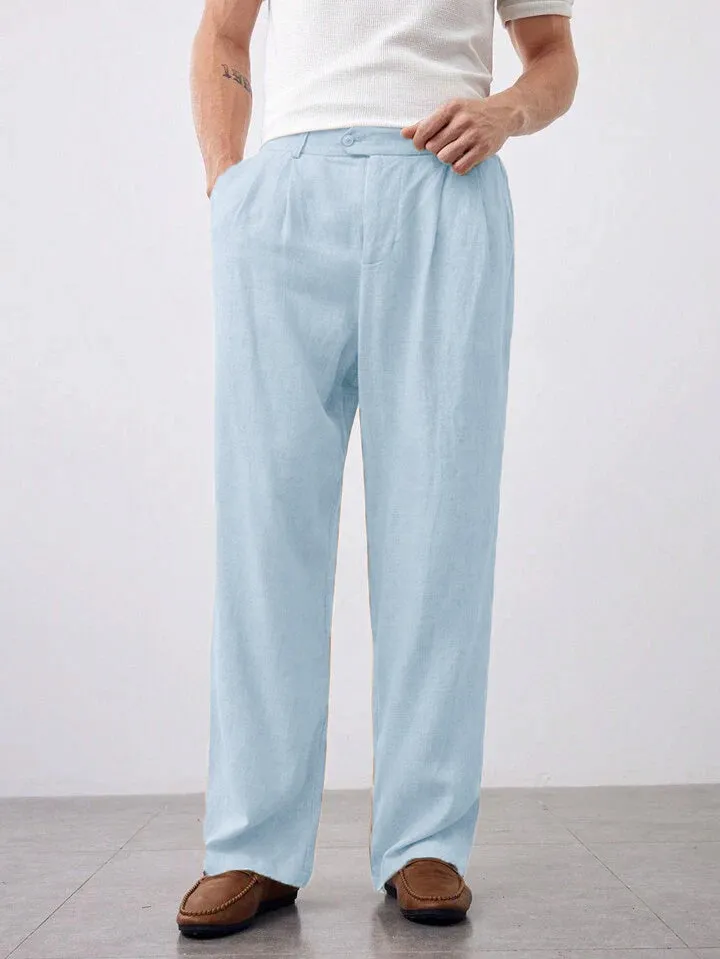 Casual Korean Linen Pants