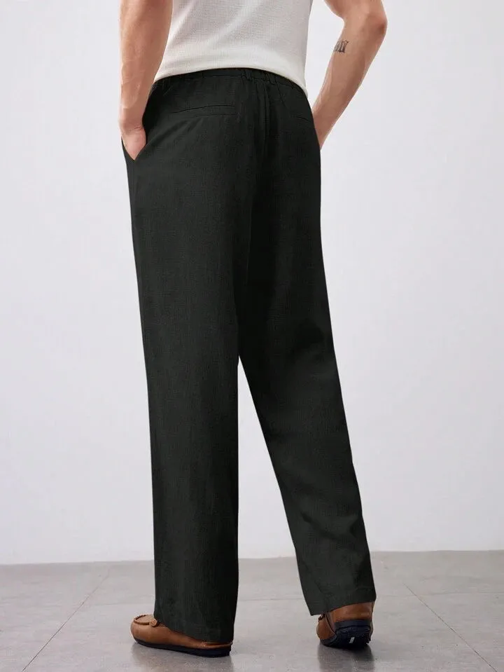 Casual Korean Linen Pants