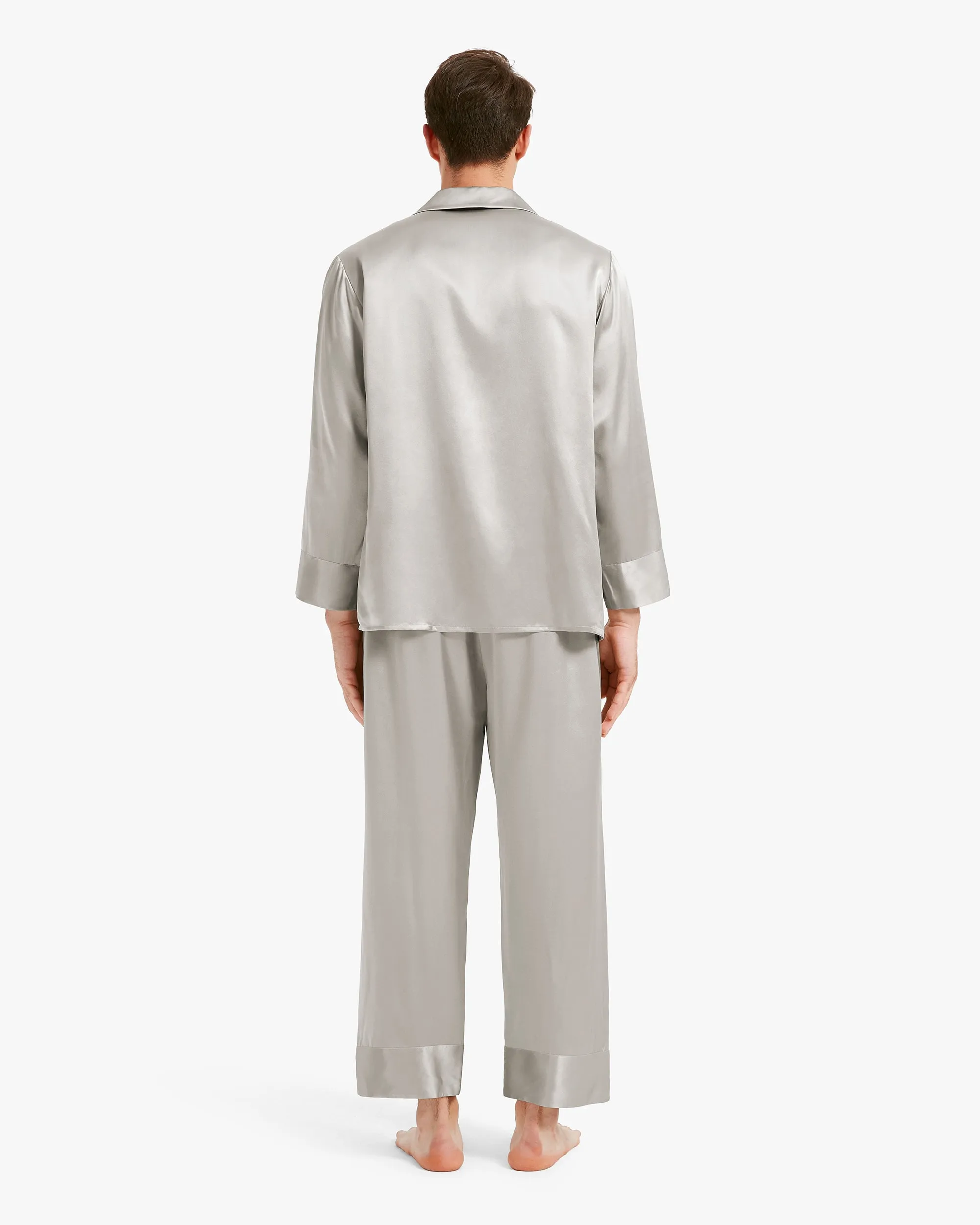 Classic Silk Pajamas - For Men