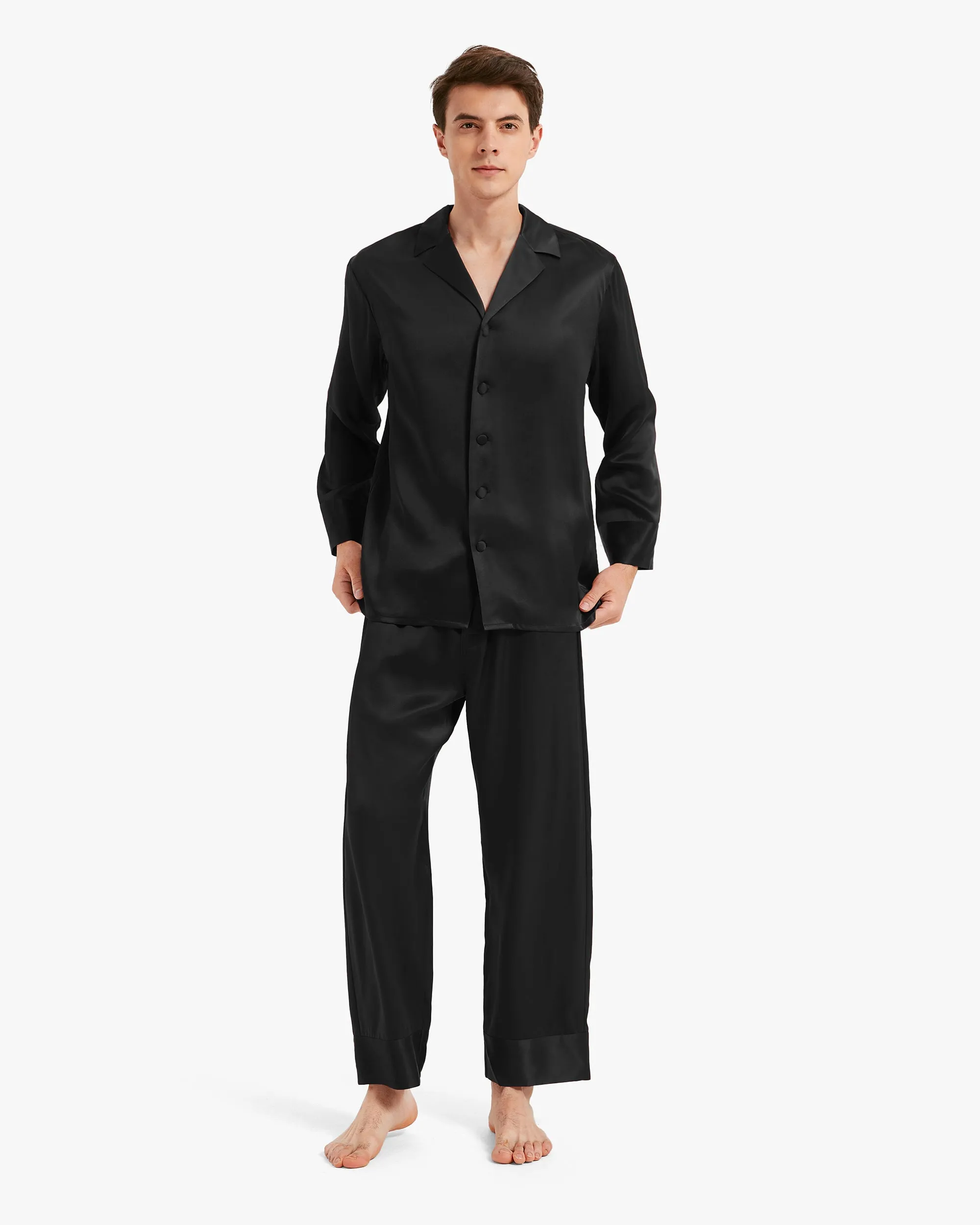 Classic Silk Pajamas - For Men