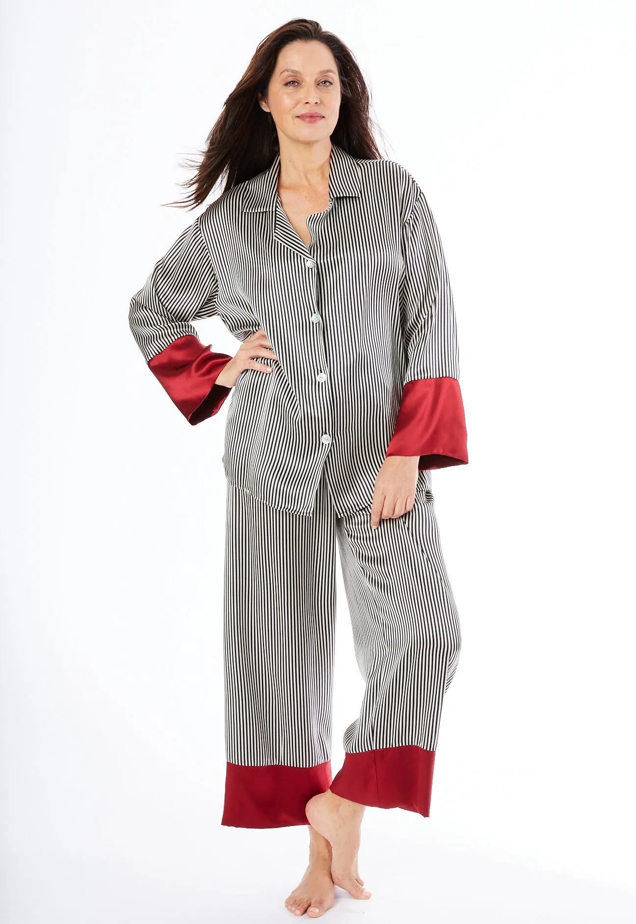 Cleo Silk Pajama Set