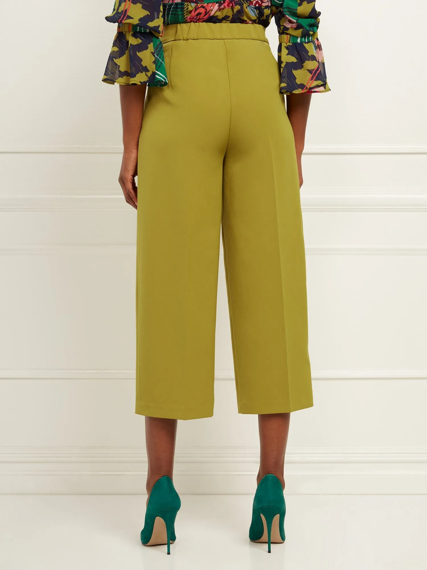 Crop Wide-Leg Pant - Signature - 7th Avenue