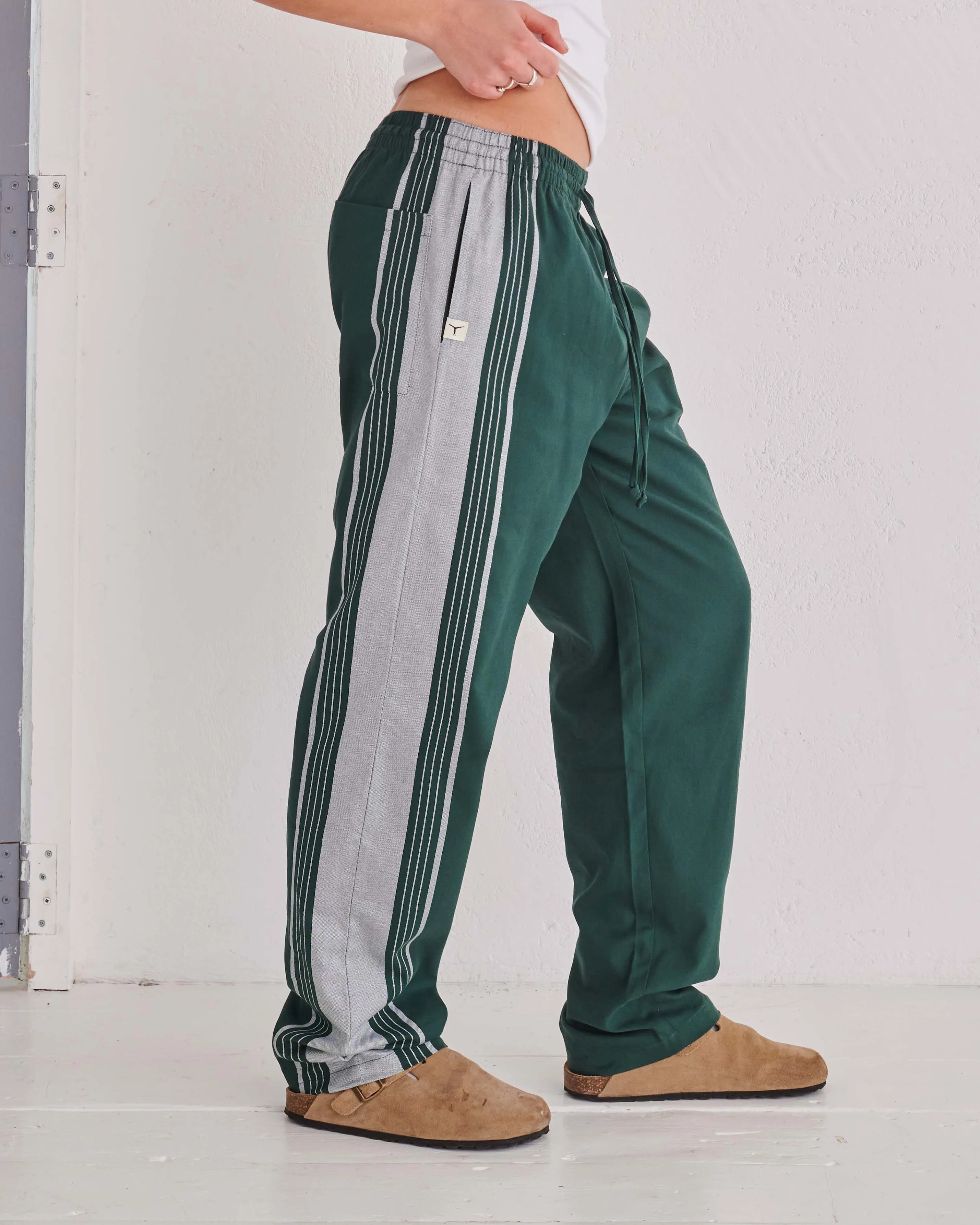 Dark Green Classic Lounge Pants