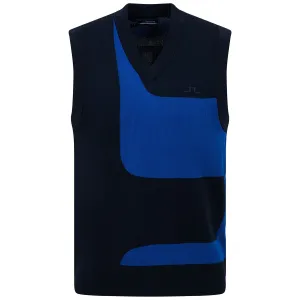 Davis BCI Cotton Knitted Vest JL Navy - SS23