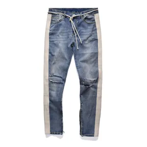 ENE Trendy Men's ripped jeans