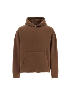 Hooded Fleece Wool Sweatshirt