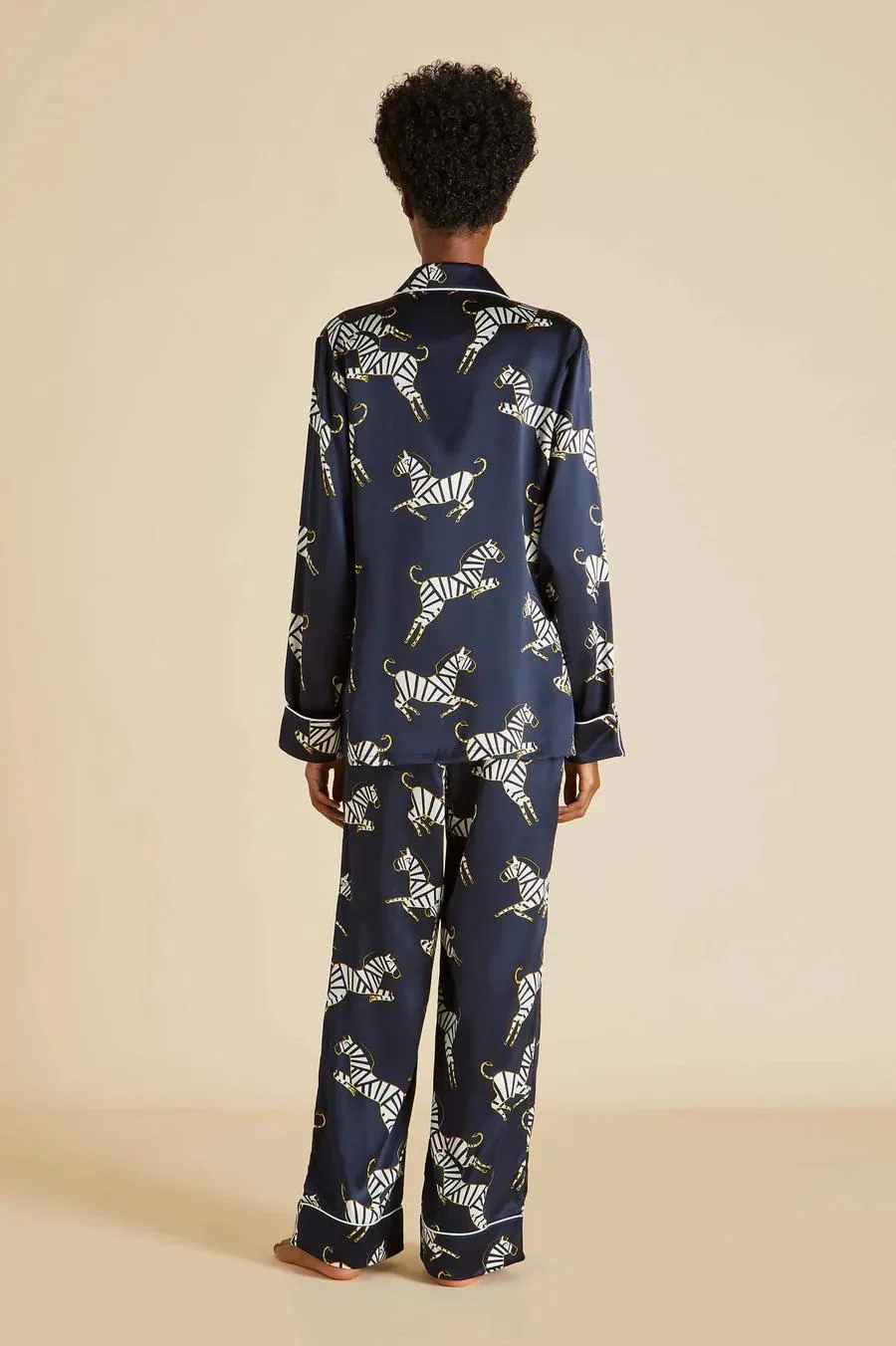 Lila Zizi Navy Pajamas