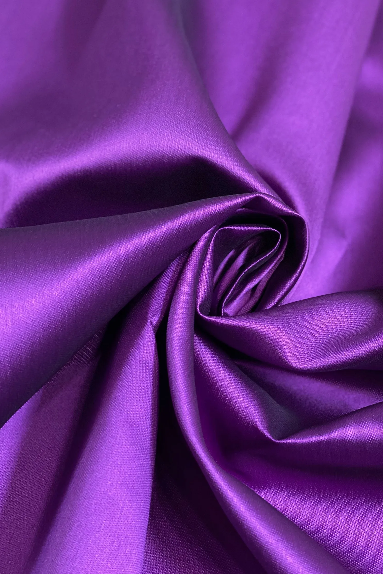 Purple Italian Satin Organza