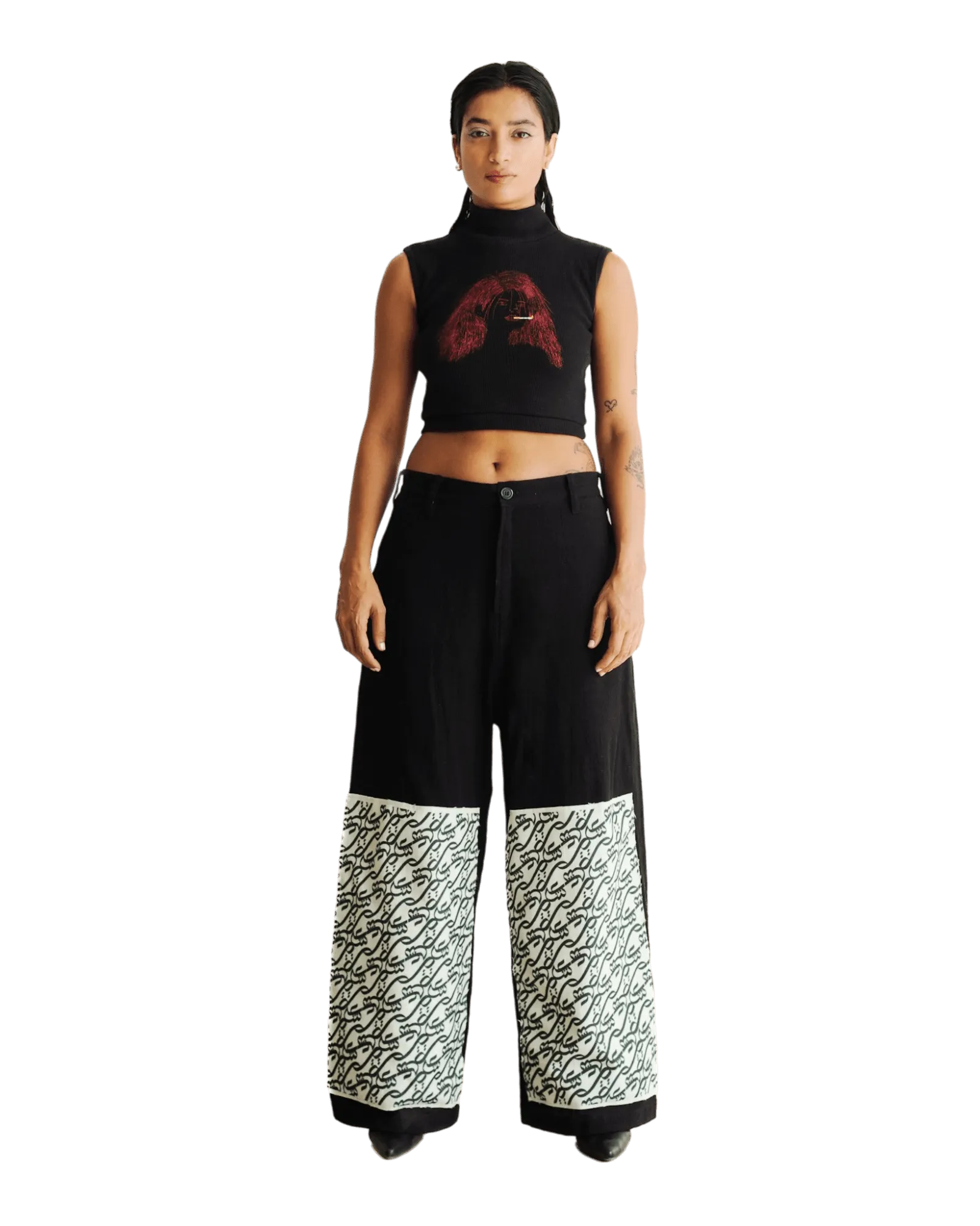 "ISHQ" RELAXED PANTS