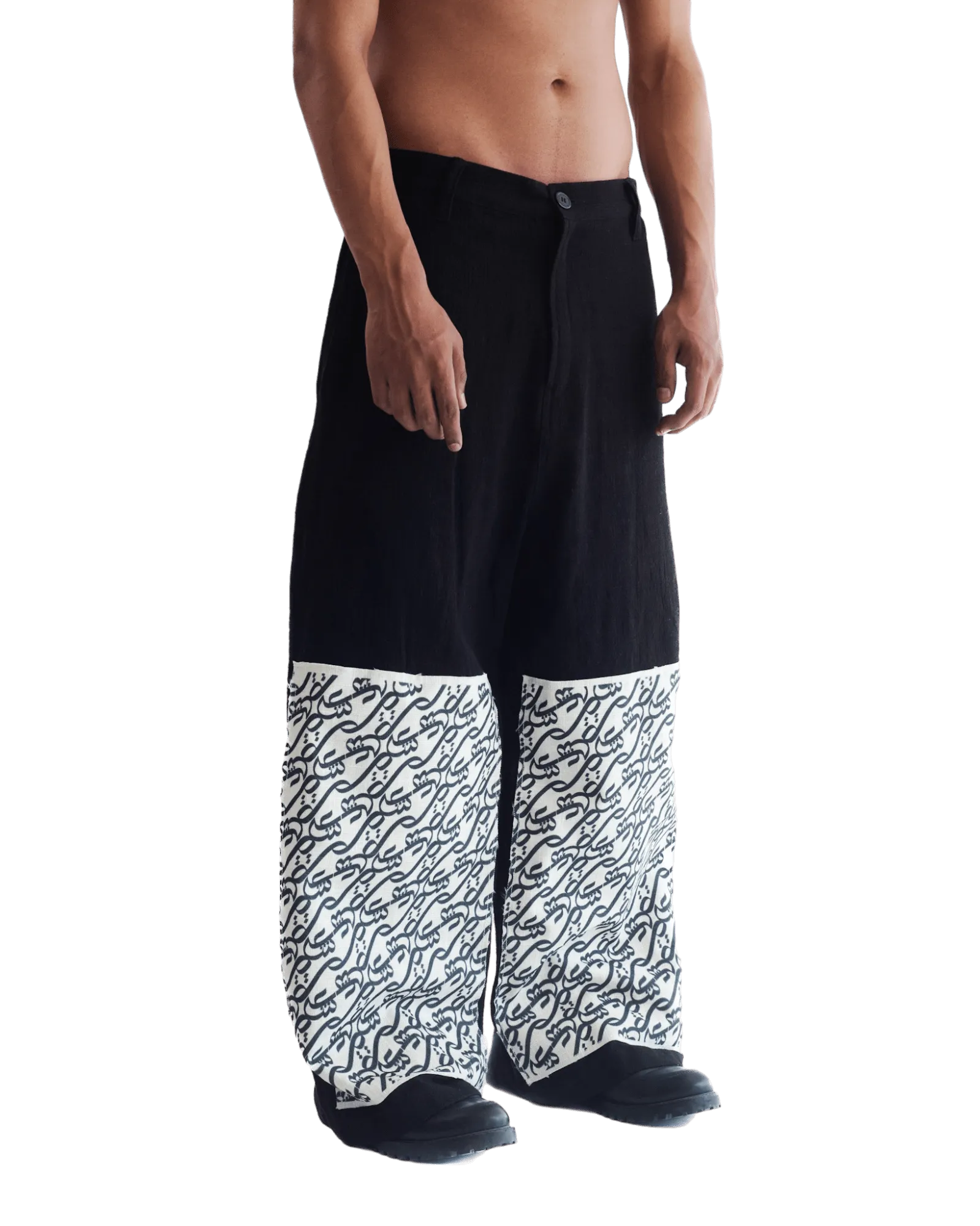 "ISHQ" RELAXED PANTS