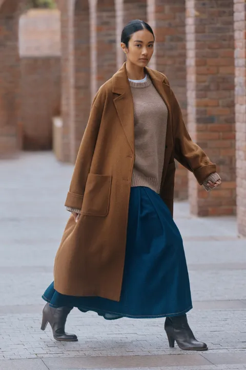 Tan Wool Coat