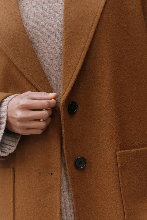 Tan Wool Coat