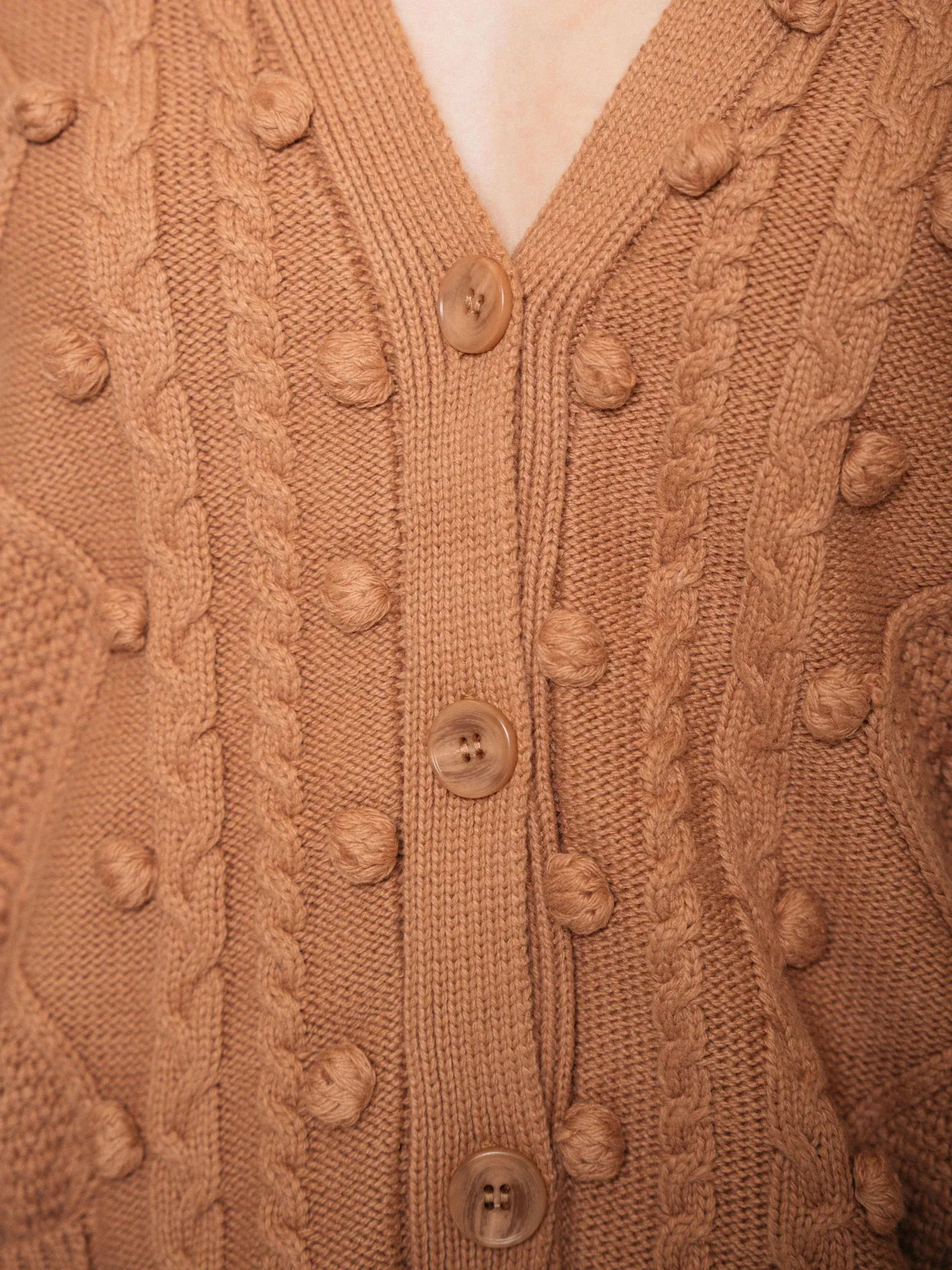 Unwind Pom Cardigan