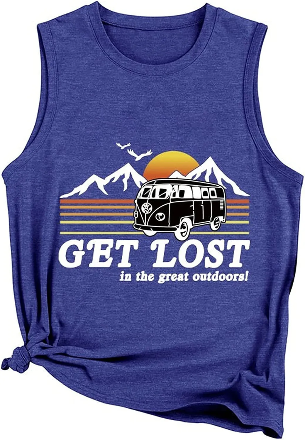 Women Get Lost in The Great Outdoors Tank Tops