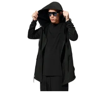 XUANSHOW Black Cloak Hoodie